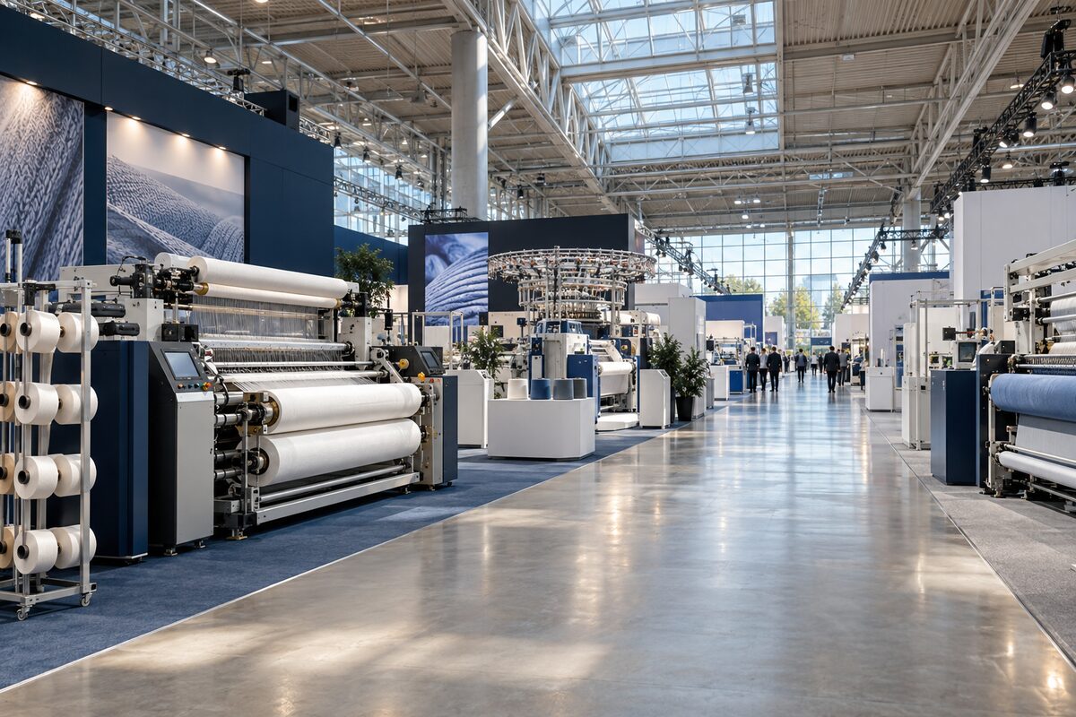 国際繊維機械見本市の展示ホール